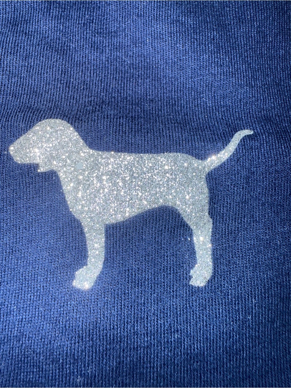 PINK Victoria's Secret Navy Tag Tee - Picture 4 of 5
